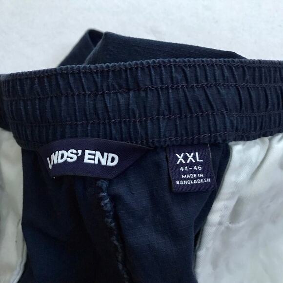 Lands' End NWT Navy Pull On Shorts Men XXL (44-46) - Picture 8 of 10
